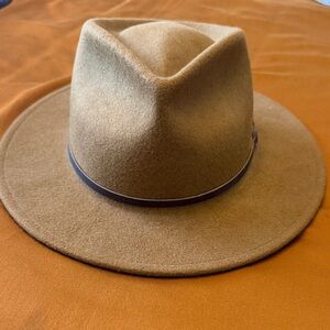 Wool Yellow 108 Wide Brim Hat